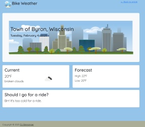 Bike Weather