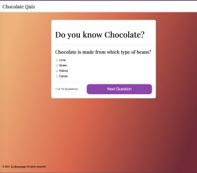 Chocolate Quiz